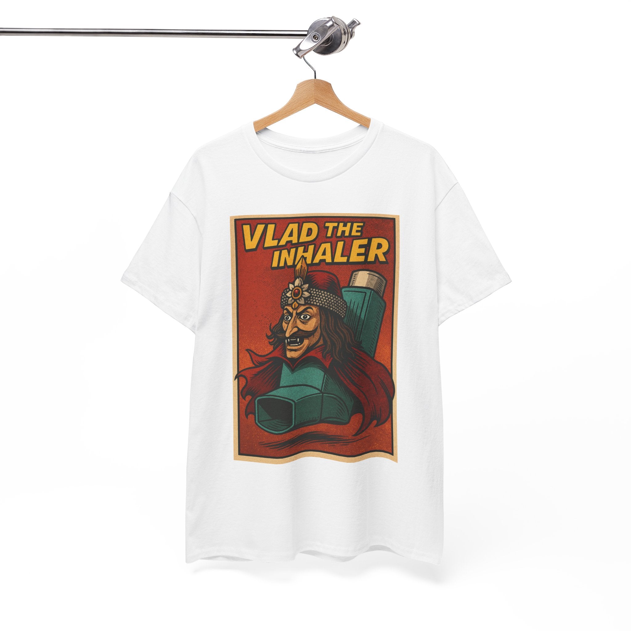 Vlad the Inhaler - He'll Take Your Last Breath! Alternative T Shirt for Horror/Movie Fans