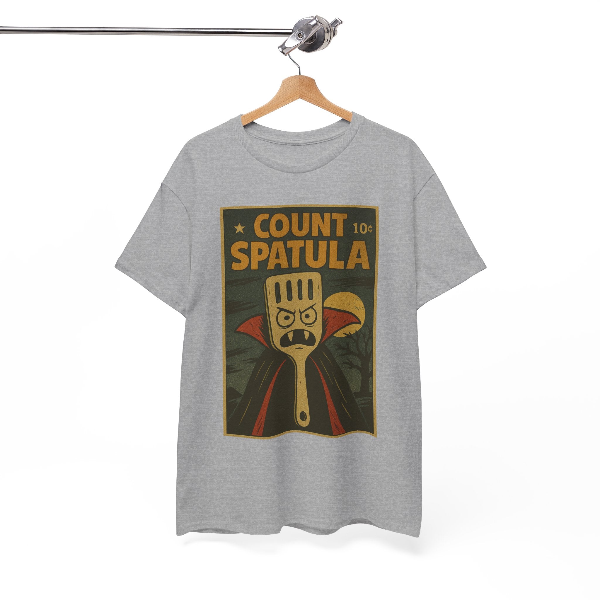 Count Spatula - Flippin' Scary! Alternative T Shirt for Horror Movie Fans