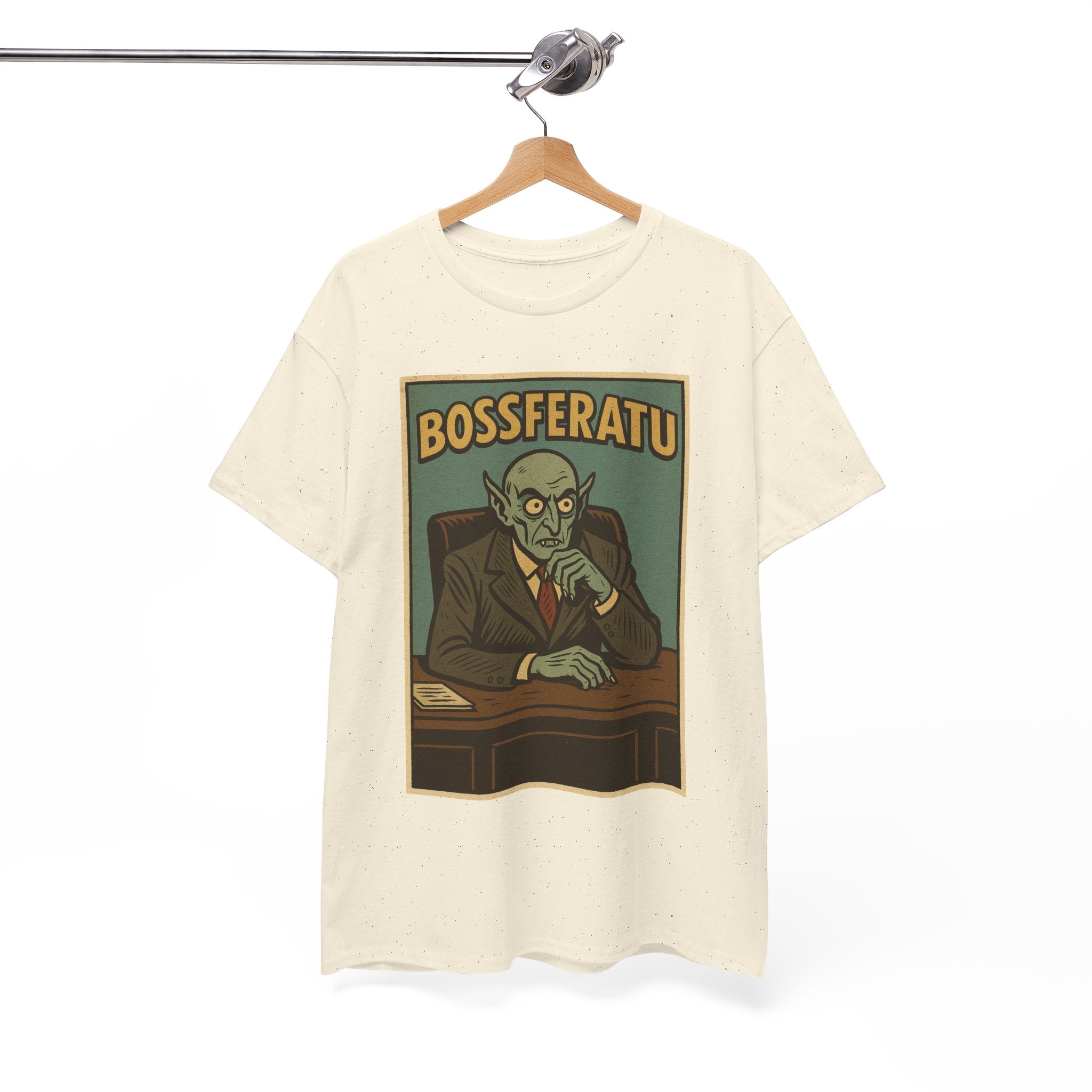 Bossferatu - Undeadlines Are Still Deadlines! Alternative T Shirt for Horror Movie Fans