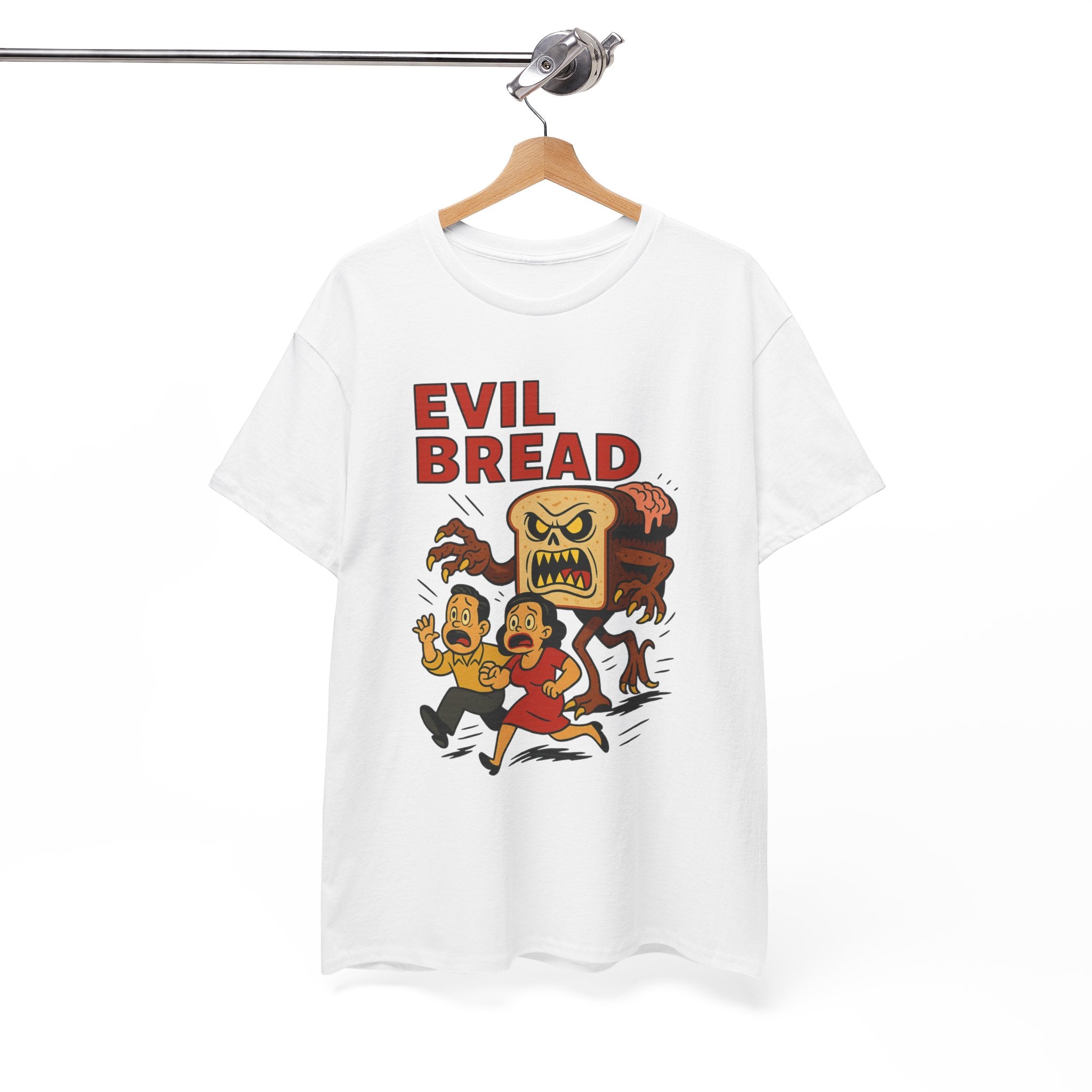 Evil Bread - Slice to Eat You! Alternative T Shirt for Horror Movie Fans