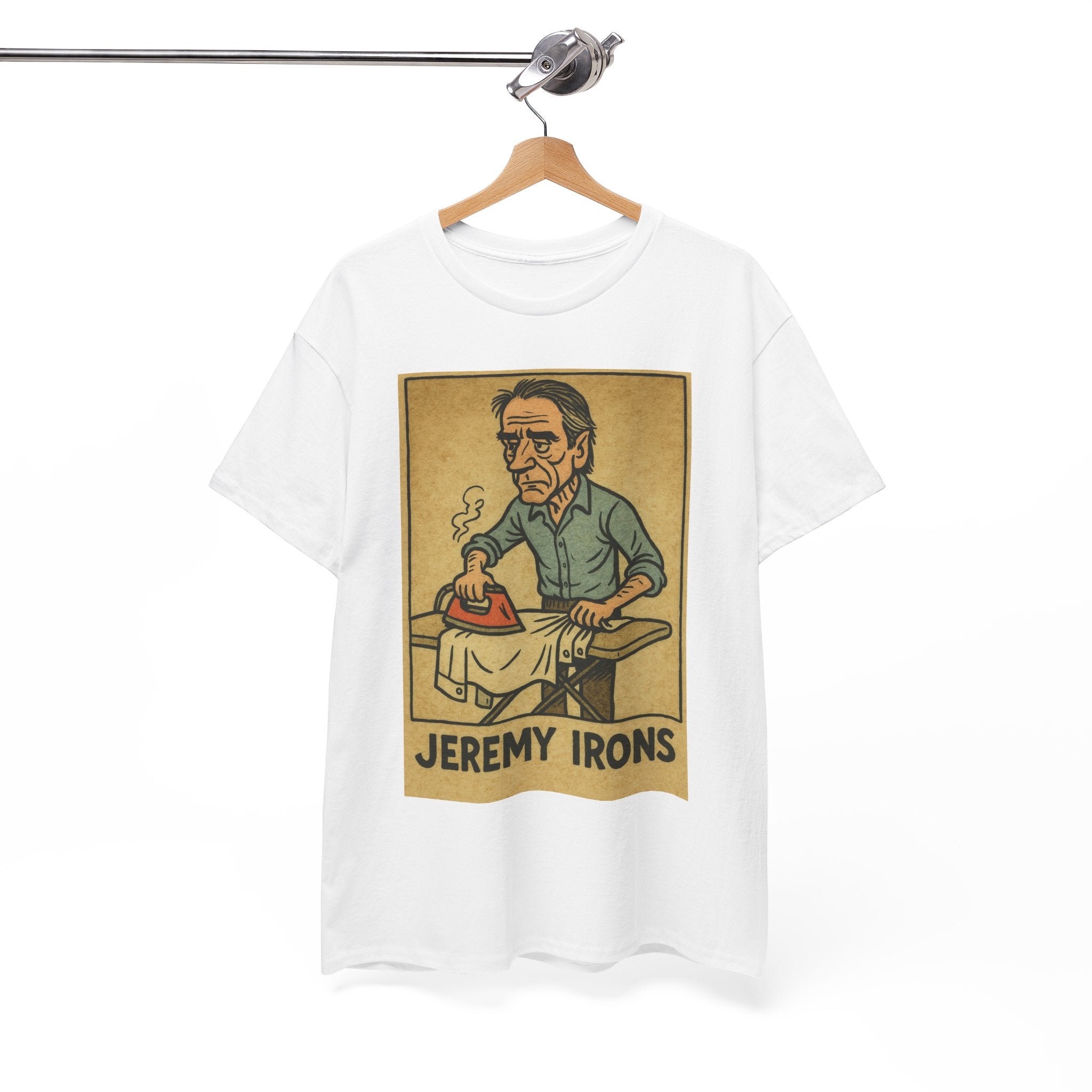 Jeremy Irons - Oh, The Irony! Alternative T Shirt for Movie Fans