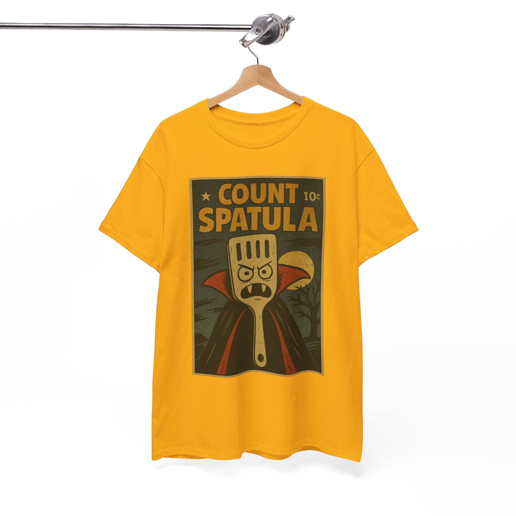 Count Spatula - Flippin' Scary! Alternative T Shirt for Horror Movie Fans