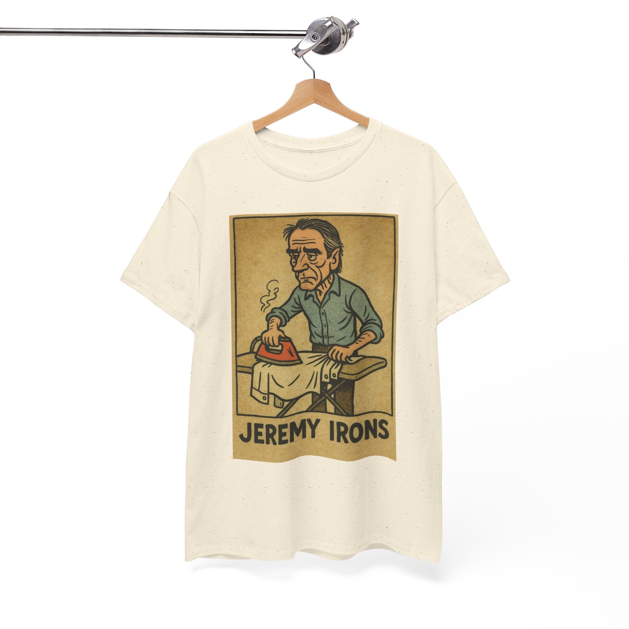 Jeremy Irons - Oh, The Irony! Alternative T Shirt for Movie Fans