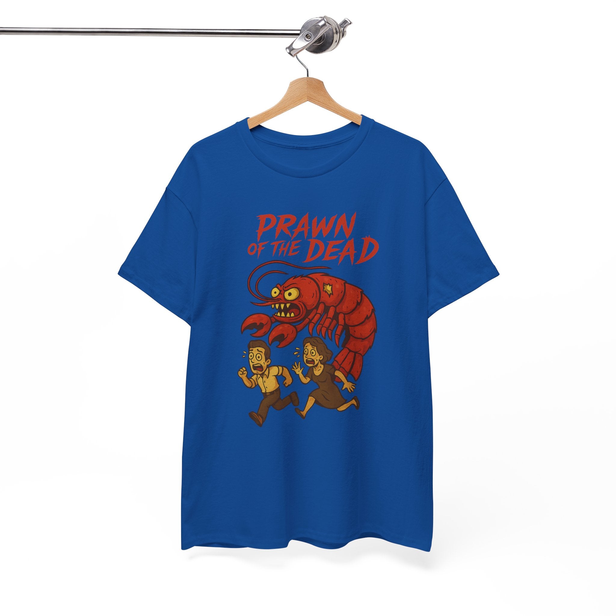 Prawn of the Dead - Shell Shock Horror! Alternative T Shirt for Horror Movie Fans