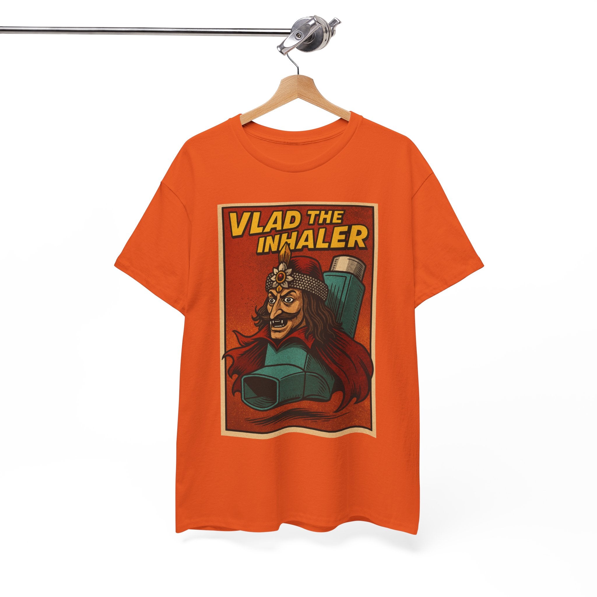 Vlad the Inhaler - He'll Take Your Last Breath! Alternative T Shirt for Horror/Movie Fans
