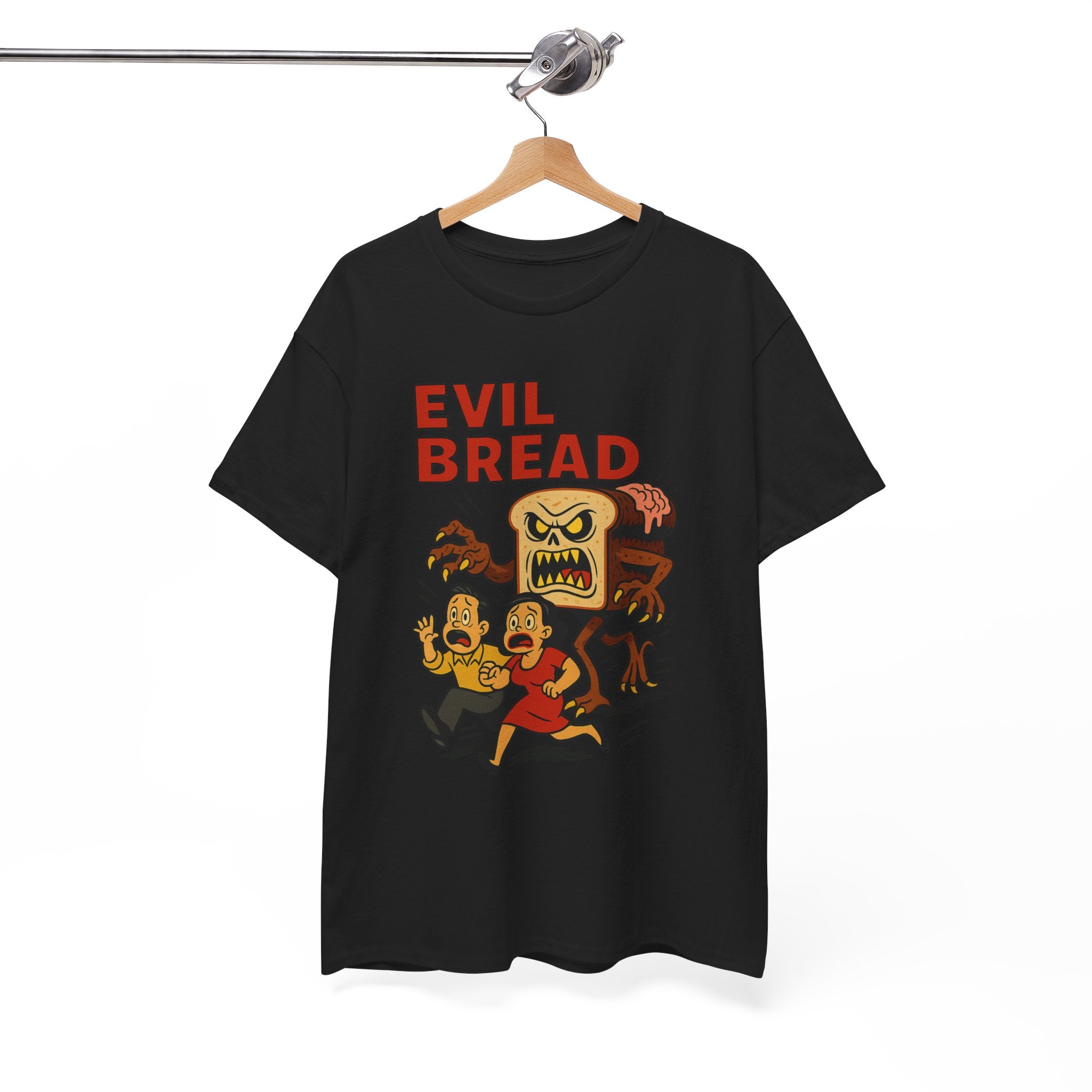 Evil Bread - Slice to Eat You! Alternative T Shirt for Horror Movie Fans