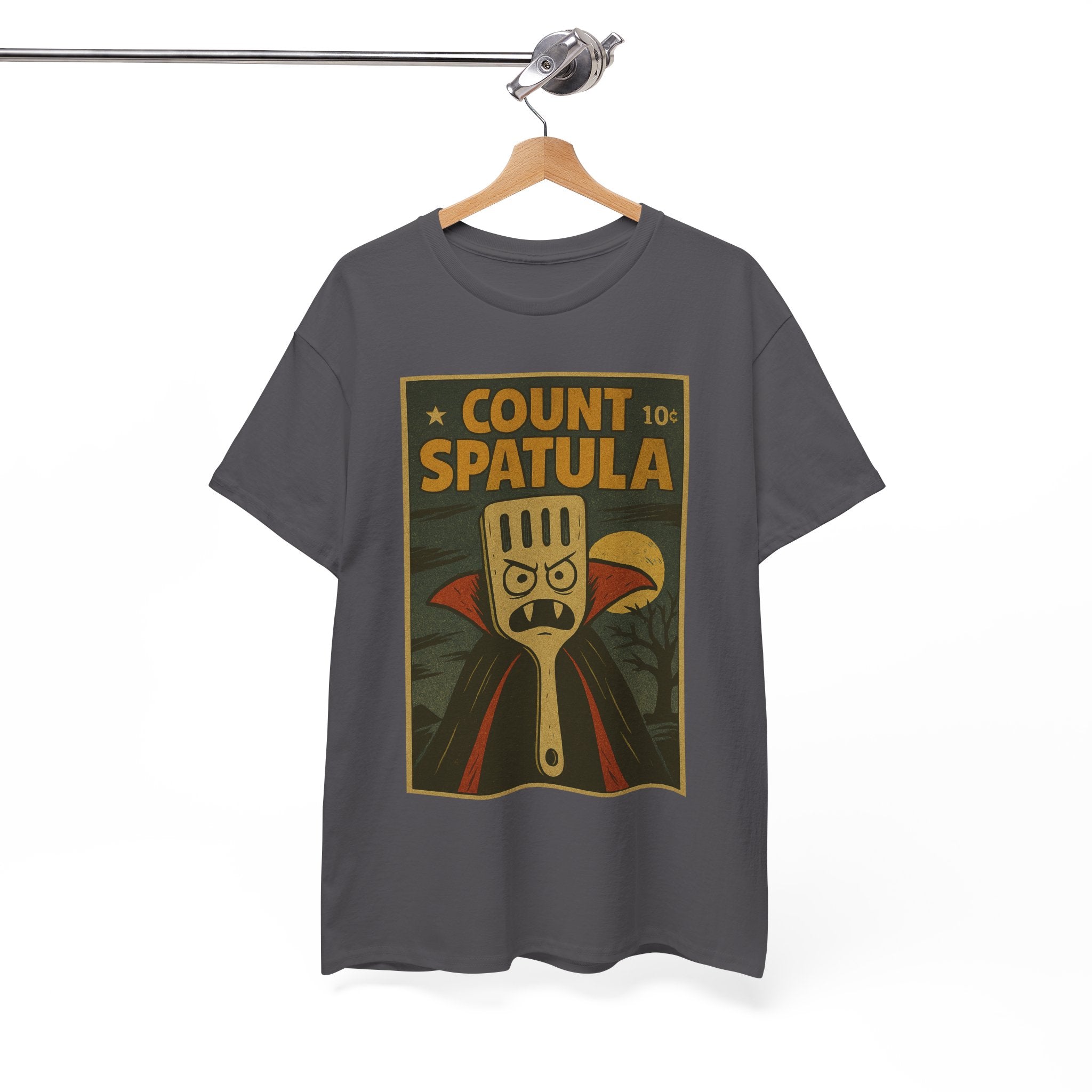 Count Spatula - Flippin' Scary! Alternative T Shirt for Horror Movie Fans