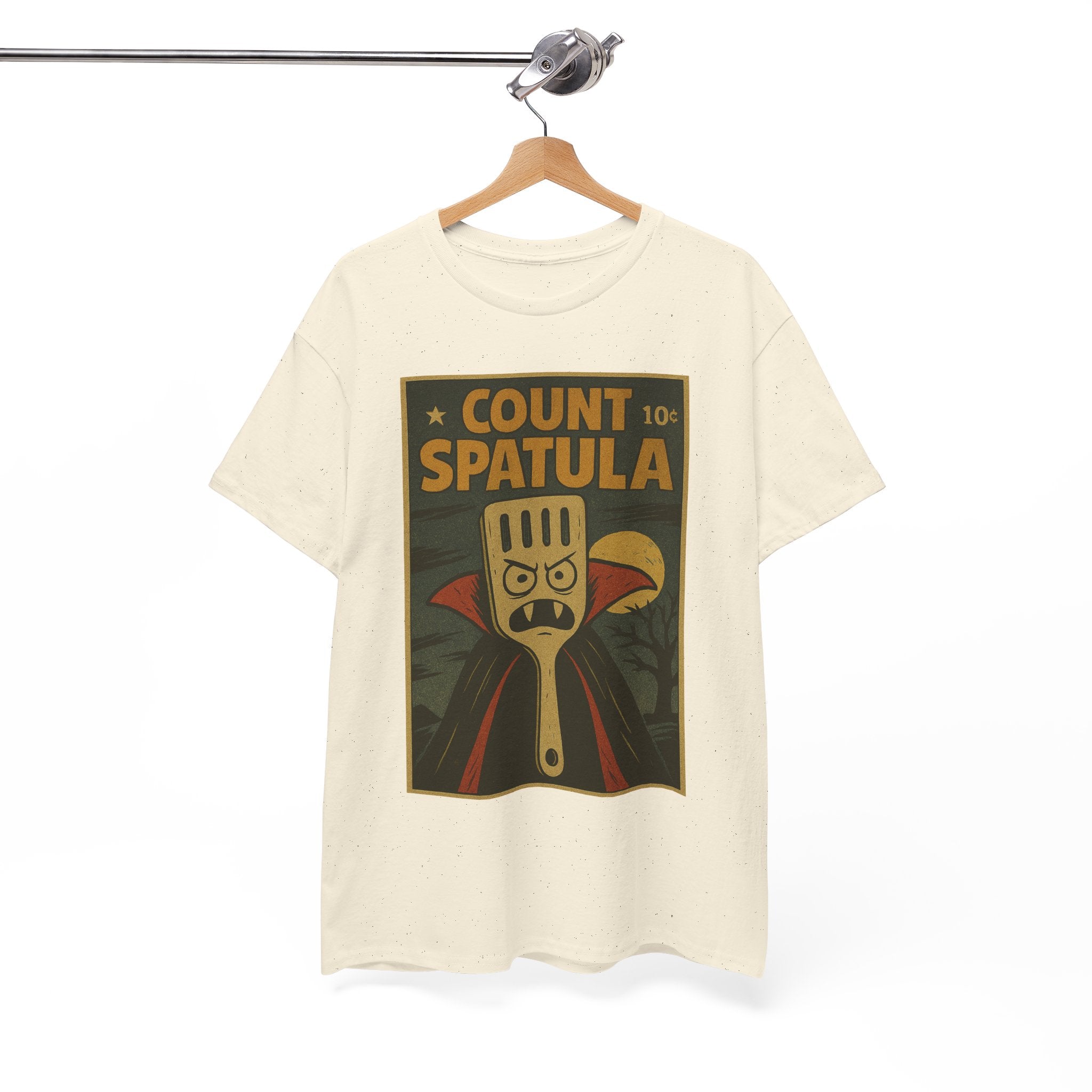 Count Spatula - Flippin' Scary! Alternative T Shirt for Horror Movie Fans
