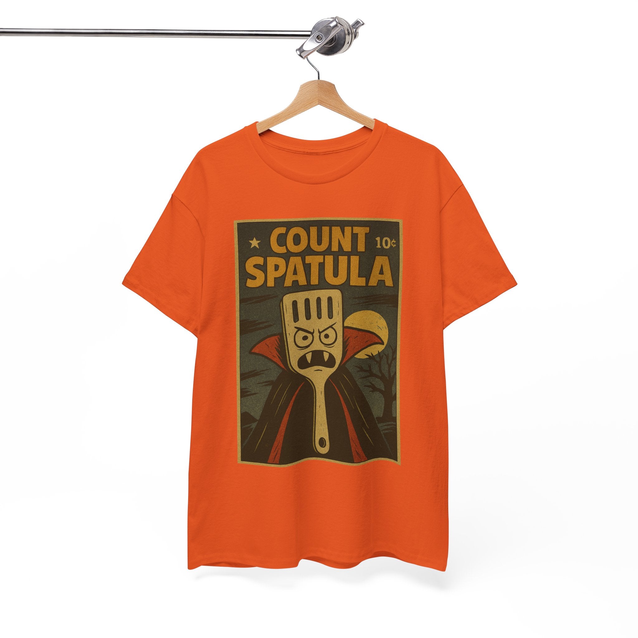 Count Spatula - Flippin' Scary! Alternative T Shirt for Horror Movie Fans