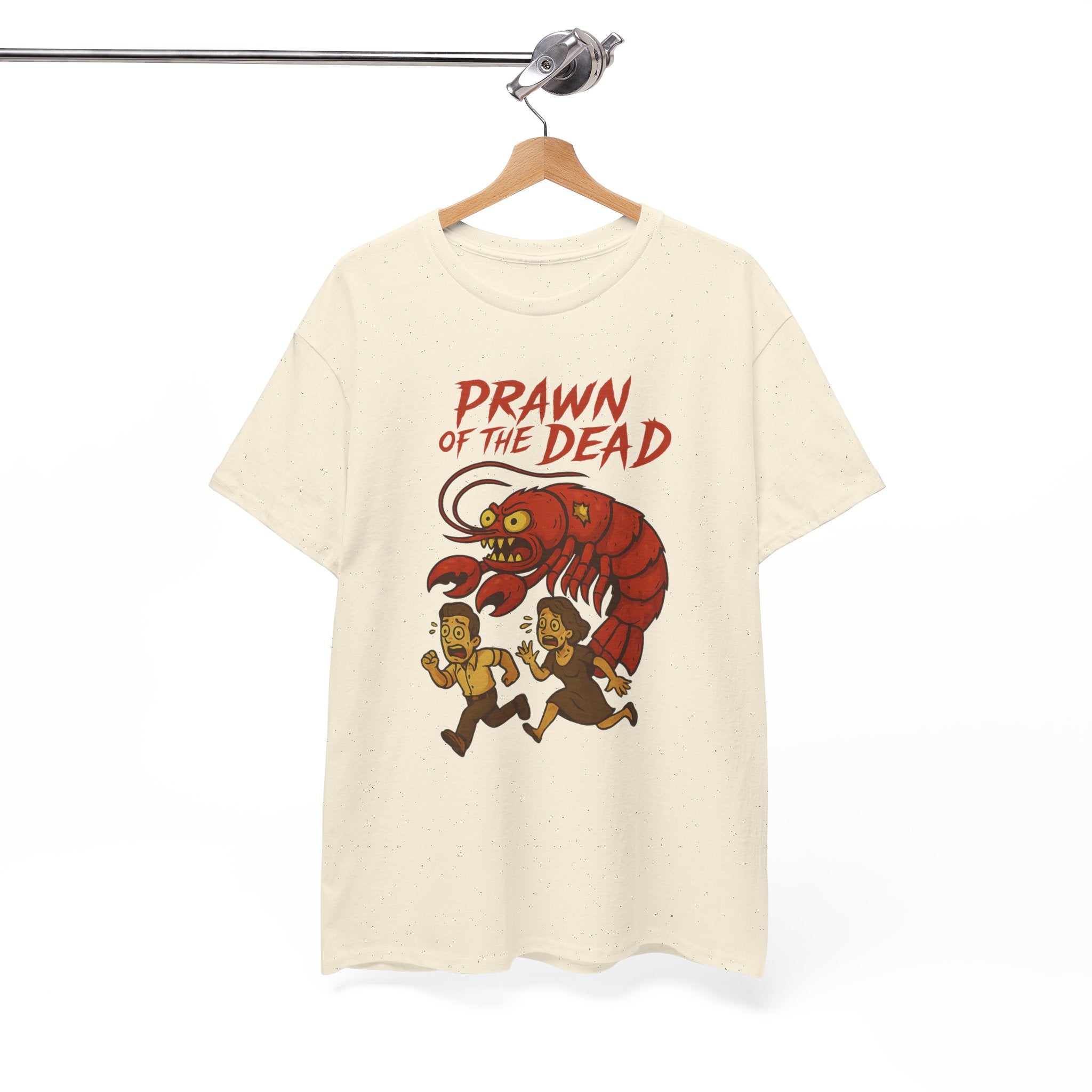 Prawn of the Dead - Shell Shock Horror! Alternative T Shirt for Horror Movie Fans