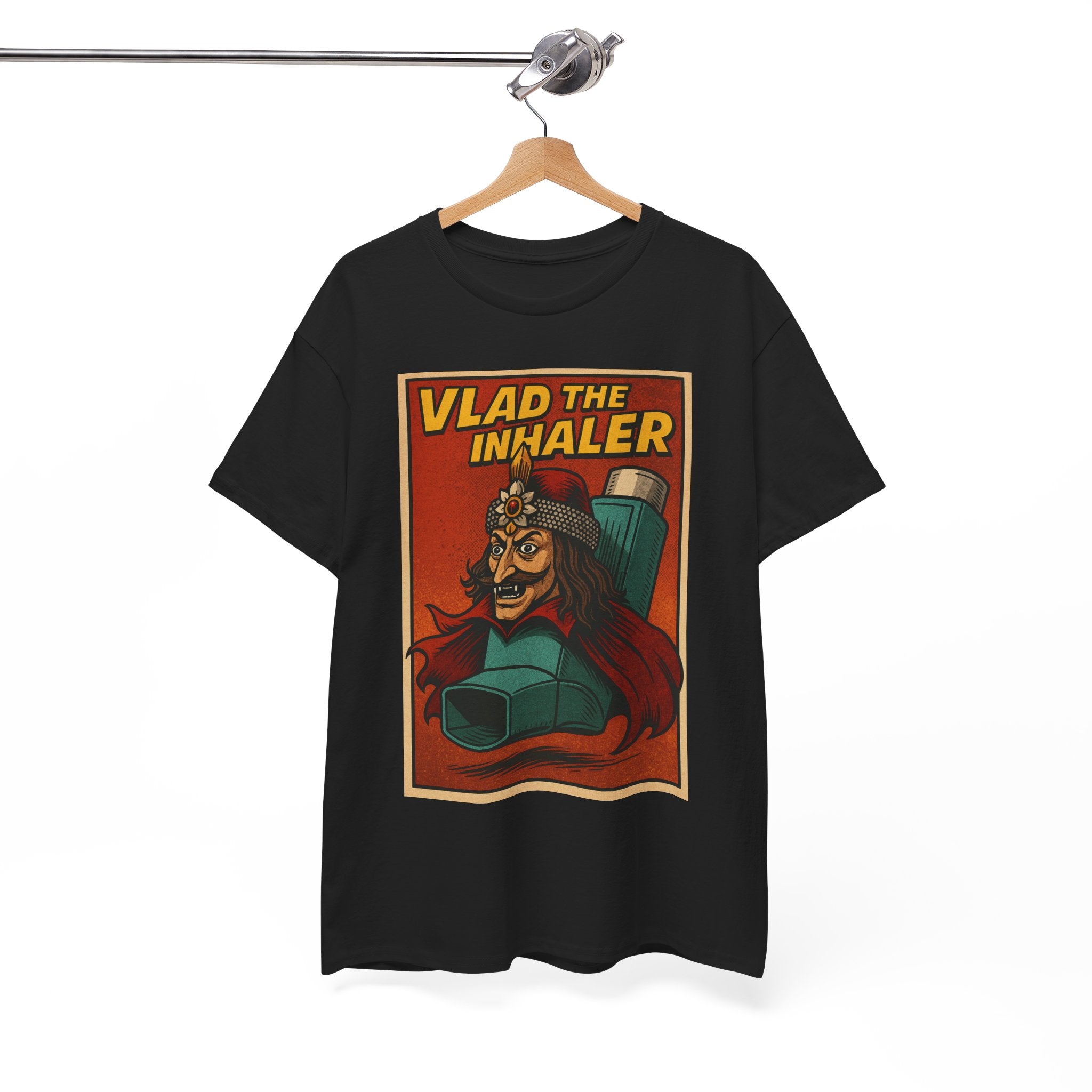 Vlad the Inhaler - He'll Take Your Last Breath! Alternative T Shirt for Horror/Movie Fans
