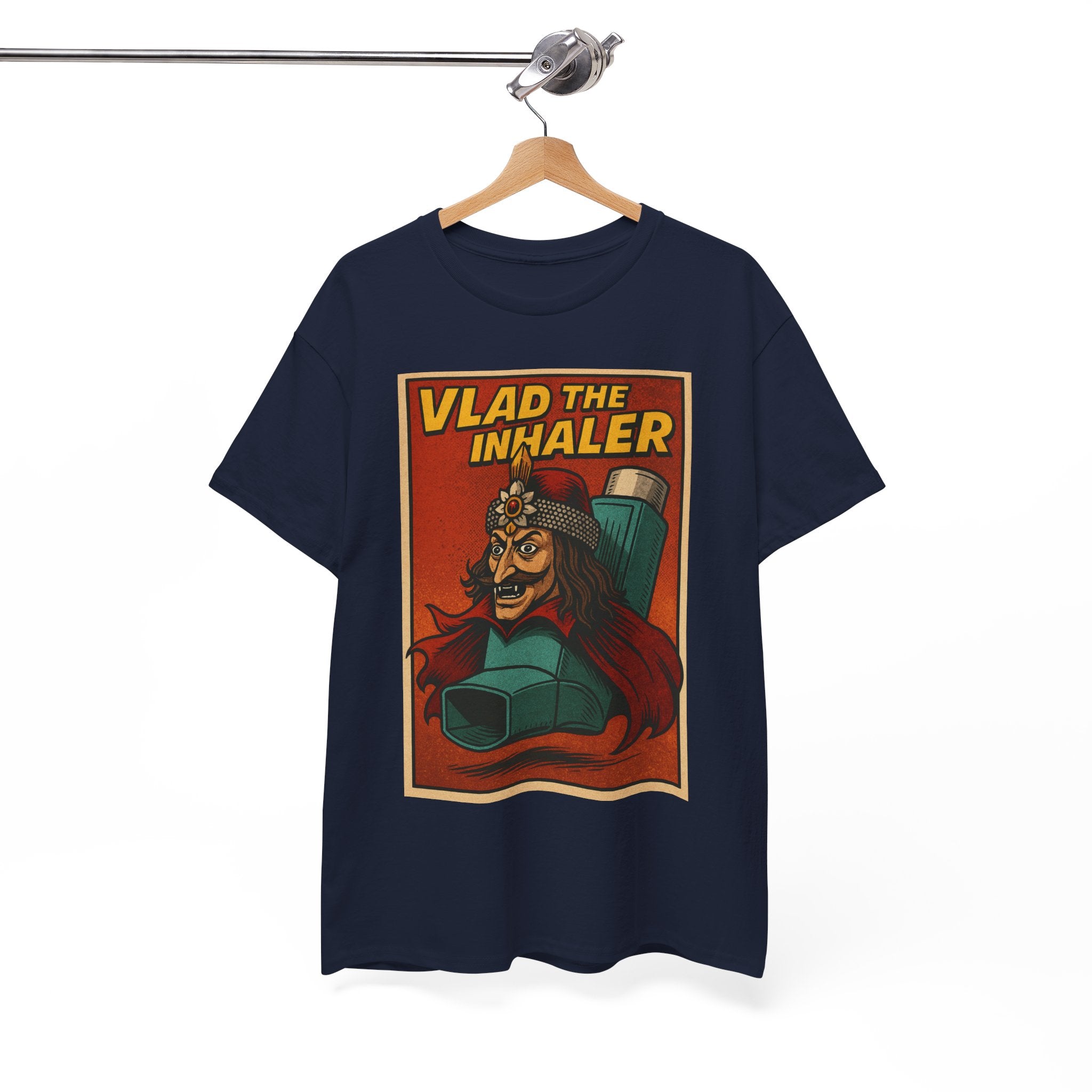 Vlad the Inhaler - He'll Take Your Last Breath! Alternative T Shirt for Horror/Movie Fans