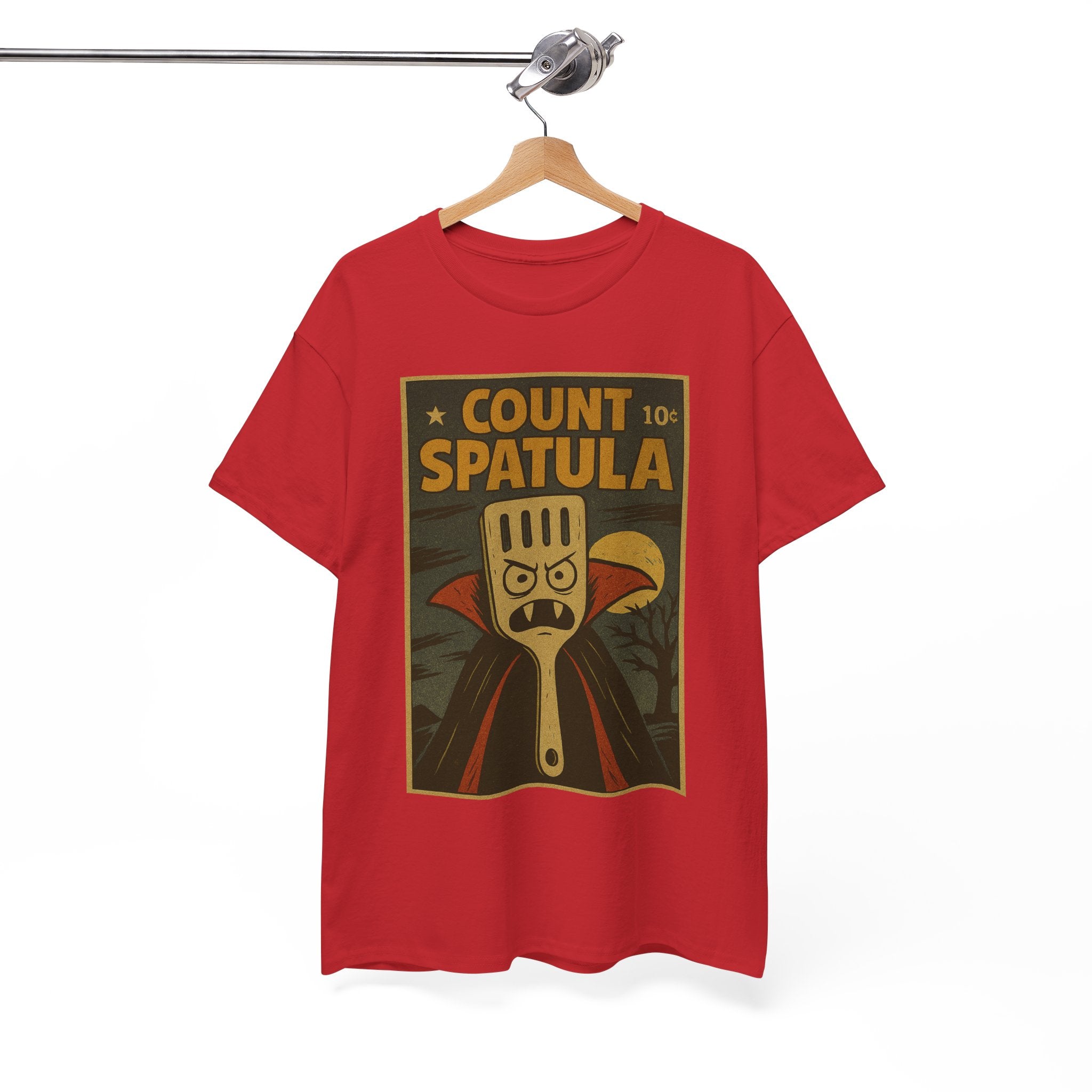 Count Spatula - Flippin' Scary! Alternative T Shirt for Horror Movie Fans