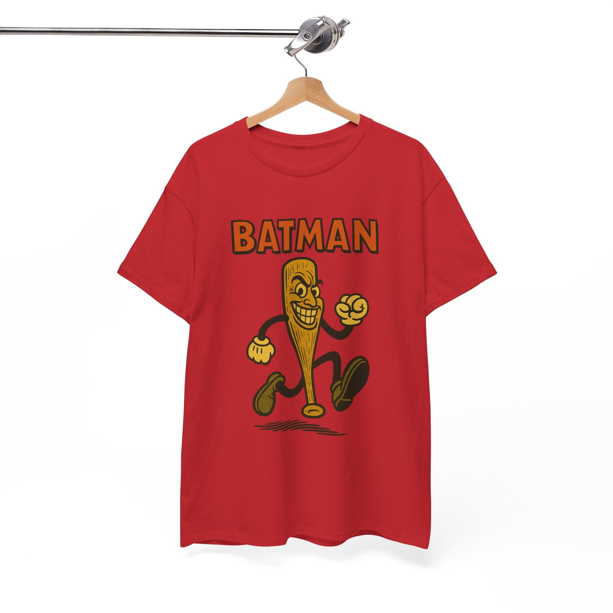 Batman - Swing Into Action! Alternative T Shirt for Comedy Fans