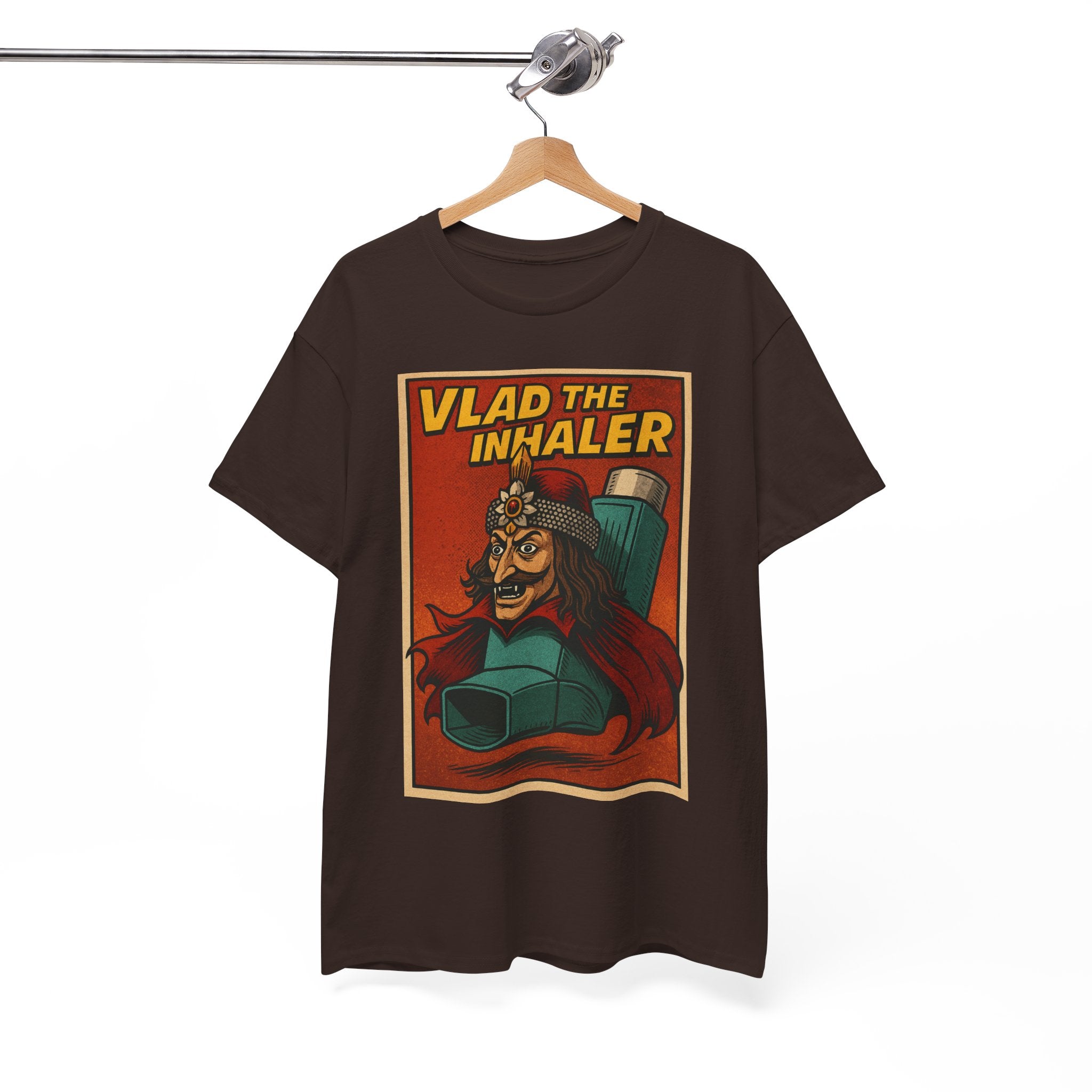 Vlad the Inhaler - He'll Take Your Last Breath! Alternative T Shirt for Horror/Movie Fans