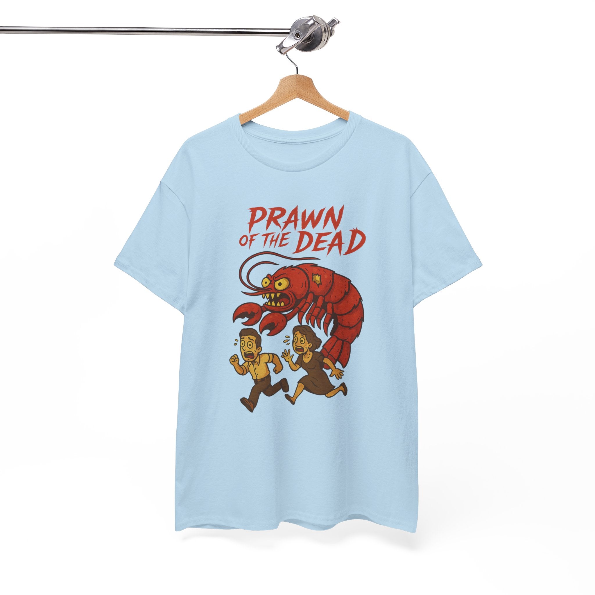 Prawn of the Dead - Shell Shock Horror! Alternative T Shirt for Horror Movie Fans